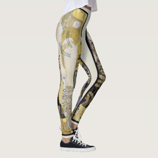 Hydra (ook wel Waterslangen I) van Gustav Klimt Leggings (Rechts)