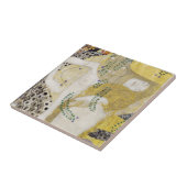 Hydra (ook wel Waterslangen I) van Gustav Klimt Tegeltje (Zijkant)