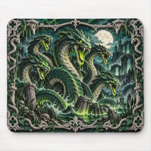 Hydra, Papierknip Monster Muismat (Voorkant)