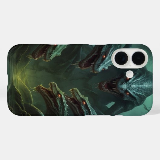 Hydra Serpent Case-Mate iPhone Case (Achterkant (horizontaal))