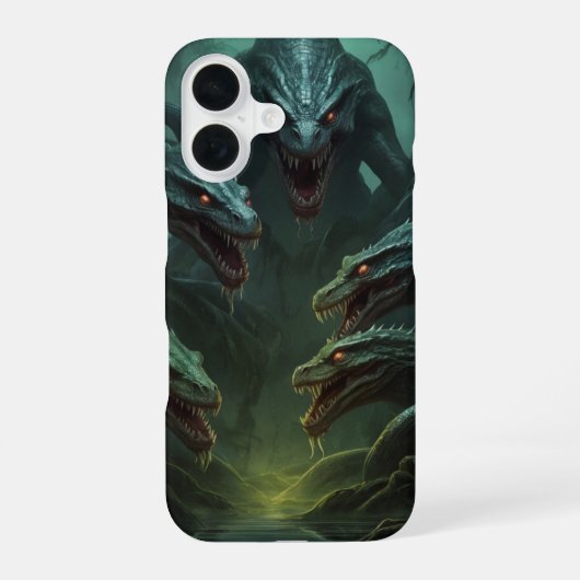 Hydra Slang iPhone 16 Hoesje (Achterkant)