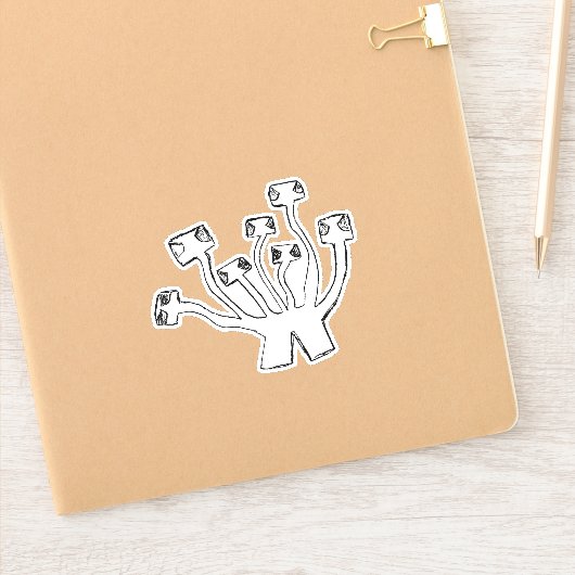 Hydra van Declan Sticker (Notitieboek)