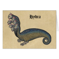 Hydra Zee Serpent Notecards