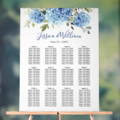 Hydrangea 12 Tafels Zitplaatsen GRAFIEK Acryl Teke Acryl Bord (Neutraal)