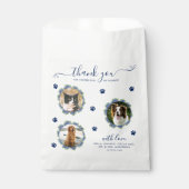 Hydrangea 3 Foto Aangepaste Trouwcadeau Hond Treat Bedankzakje (Voorkant)