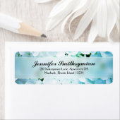 Hydrangea adreslabel etiket (Insitu)