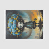 Hydrangea alien boy -  tissuepapier (Voorkant)