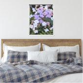 Hydrangea Aspera Bloemen Bloemstuk Canvas Afdruk (Insitu (Slaapkamer))
