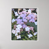 Hydrangea Aspera Bloemen Bloemstuk Canvas Afdruk (Voorkant)