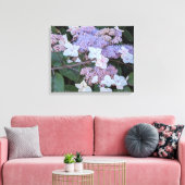 Hydrangea Aspera Bloemen Bloemstuk Canvas Afdruk (Insitu (Woonkamer))