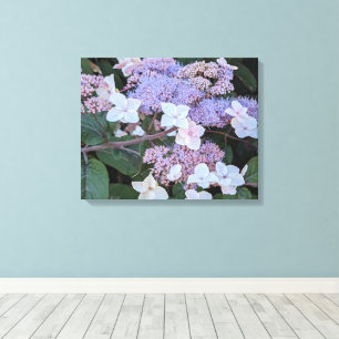 Hydrangea Aspera Bloemen Bloemstuk Canvas Afdruk
