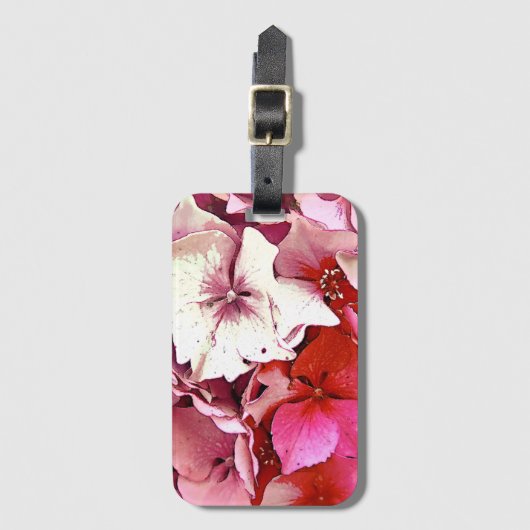 HYDRANGEA BAGAGELABEL (Voorkant (verticaal))