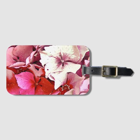 HYDRANGEA BAGAGELABEL (Voorkant (horizontaal))