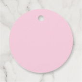 Hydrangea Balloon Rainbow Unicorn Baby shower Bedankjes Labels (Achterkant)