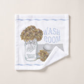 Hydrangea Bathroom Collectie Bad Handdoek (Wasdoekje)