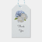 Hydrangea Bedankings Cadeautags Cadeaulabel (Voorkant)