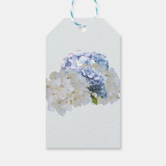 Hydrangea Bedankings Cadeautags Cadeaulabel (Achterkant)