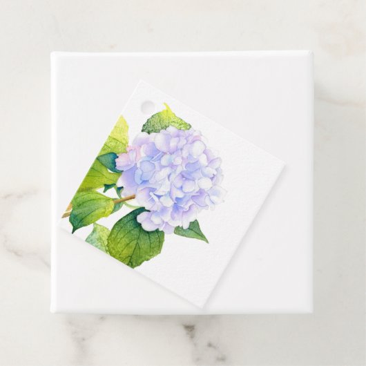 Hydrangea Bedankjes Labels (In situ)