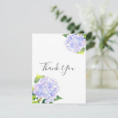 Hydrangea Bedankkaart (Staand voorkant)