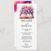 Hydrangea Bedankt Card voor Desk Notes Feestdagenkaart (Voorkant / Achterkant)