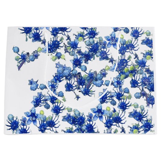 Hydrangea BGC transparant Groot Cadeauzakje (Voorkant)