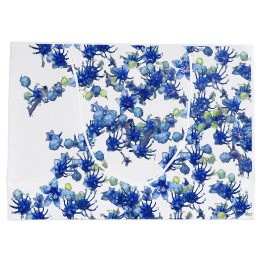 Hydrangea BGC transparant Groot Cadeauzakje (Achterkant)