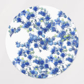 Hydrangea (BGC transparant) Labels (Design 1)