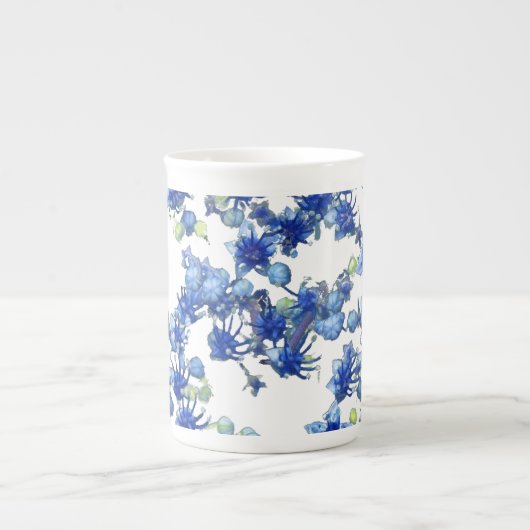 hydrangea bgc transparant porselein kop (Voorkant)