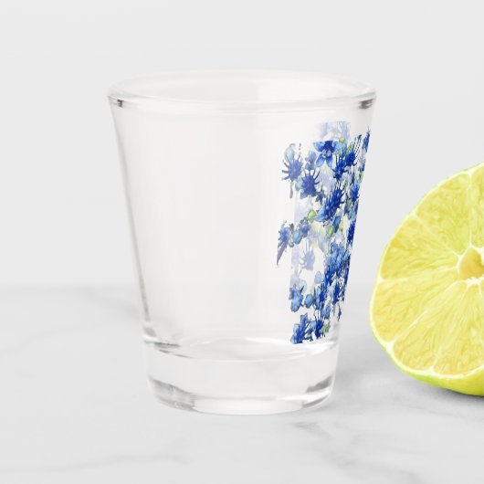 Hydrangea (BGC transparant) Shot Glas (Links)