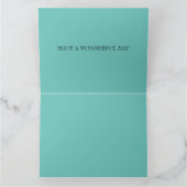 HYDRANGEA BLOEM GELUKKIGE VERJAARDAG KAART (Binnen)