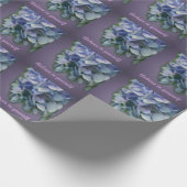 Hydrangea Bloem Inspirerend Cadeaupapier (Hoek)