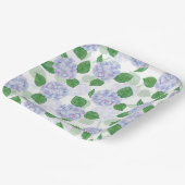 Hydrangea Bloem Papieren Bordje (Gebogen)