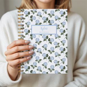Hydrangea Bloem Persoonlijk Dagboek Notitieboek
