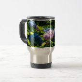 Hydrangea Bloem Reismok Reisbeker (Voorkant links)
