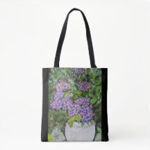 Hydrangea Bloem Tote Tas