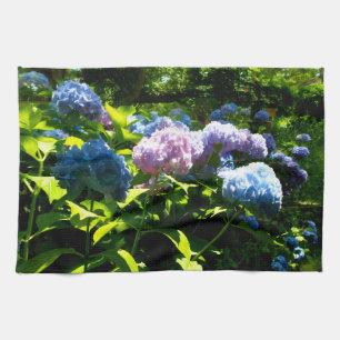 Hydrangea Bloem Tuin Keuken Handdoek