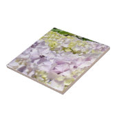Hydrangea Bloemblaadjes Tegels Decoratieve Kunst Tegeltje (Zijkant)