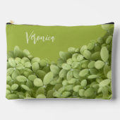 Hydrangea Bloemen Bloesems Aangepaste Naam Etui (Voorkant)