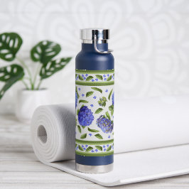 Hydrangea Bloemen Botanisch bloemontwerp Waterfles