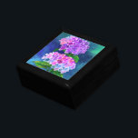 Hydrangea Bloemen Geschenkdoos Cadeaudoosje<br><div class="desc">Mooie Hortensia Bloemen Cadeaudozen - MINNED Kunstschilderkunst -</div>