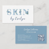 Hydrangea Bloemen Letters Huid Visitekaartje (Voorkant / Achterkant)