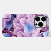 Hydrangea bloemen naadloos patroon Case-Mate iPhone case (Achterkant (horizontaal))