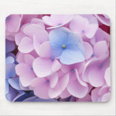 Hydrangea bloemen naadloos patroon muismat (Voorkant)