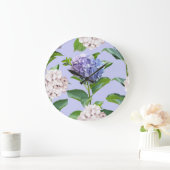 Hydrangea bloemen: veelkleurige bloemige textuur. grote klok (Huis)