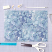 Hydrangea bloemen waterverf tissuepapier (Craft)