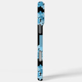 Hydrangea Bloemennaam initialen Monogram Uniek Case-Mate iPhone Case (Achterkant / Rechts)