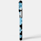 Hydrangea Bloemennaam initialen Monogram Uniek Case-Mate iPhone Case (Achterkant / Links)