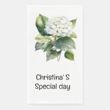 Hydrangea bloemflora bloemist liefhebber waterverf