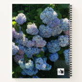 Hydrangea Bloemige Dankbaarheidsdagboek Notitieboe Notitieboek (Achterkant)