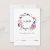 Hydrangea bloemkrans RSVP (Voorkant)